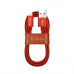 Кабель Lightning для iPhone Yoobao YB428 (2.4А/1 м) Красный