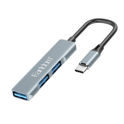 USB-хаб Type-C Earldom ET-HUB10 Серый