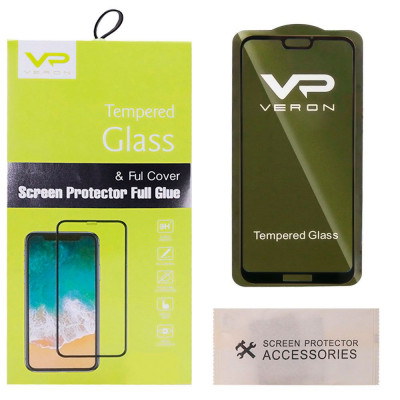 Защитное стекло Veron Slim Full Cover Huawei P20 Lite Black (BS-000067245)