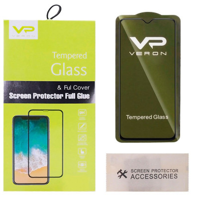 Защитное стекло Veron Slim Full Cover Huawei P30 Lite Black (BS-000067295)
