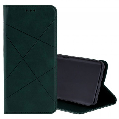 Чехол-книжка для Samsung A42 (A426) TTech Business Series Зеленый