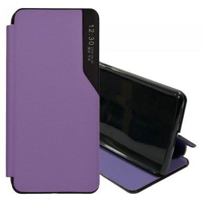 Чехол-книжка для Samsung A22 (A225) TTech Business Fabric Series пурпурный