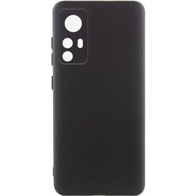 Чехол для Xiaomi 12T/12T Pro Lakshmi Silicone Cover Full Camera (A) Черный/Black