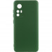 Чехол для Xiaomi Redmi Note 12S Lakshmi Silicone Cover Full Camera (A) Зеленый/Dark green