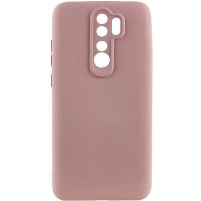 Чехол для Xiaomi Redmi 9 Lakshmi Silicone Cover Full Camera (A) Розовый/Pink Sand