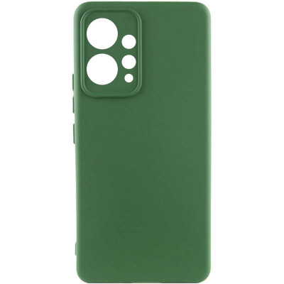 Чехол для Xiaomi Redmi Note 12 4G Lakshmi Silicone Cover Full Camera (A) Зеленый/Dark green