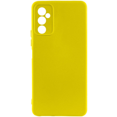 Чехол для Samsung Galaxy M54 5G Lakshmi Silicone Cover Full Camera (A) Желтый/Flash