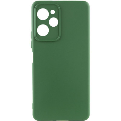 Чехол для Xiaomi Poco X5 Pro 5G Lakshmi Silicone Cover Full Camera (A) Зеленый/Dark green