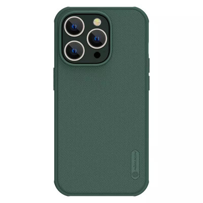 Чехол для iPhone 14 Pro Max Nillkin Matte Pro Зеленый/Deep Green