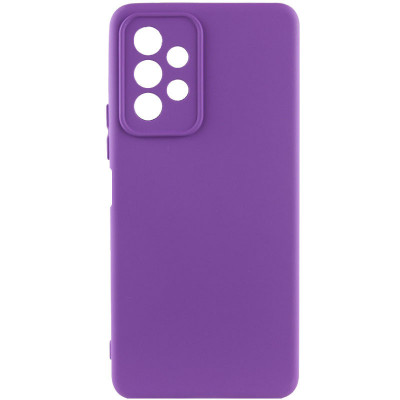 Чехол для Samsung Galaxy A23 4G Lakshmi Silicone Cover Full Camera (A) Фиолетовый/Purple
