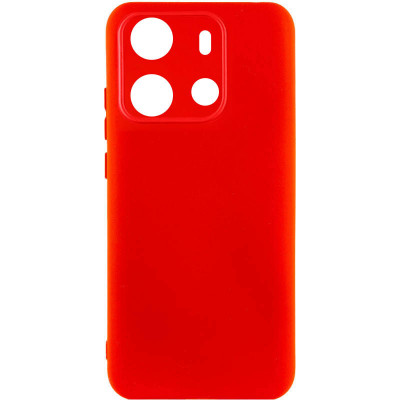 Чехол для Tecno Spark Go 2023 Lakshmi Silicone Cover Full Camera (A) Красный/Red
