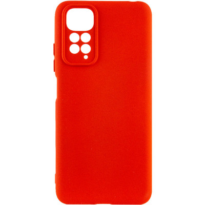 Чехол для Xiaomi Redmi Note 11 (Global)/Note 11S Lakshmi Silicone Cover Full Camera (AAA) Красный/Red