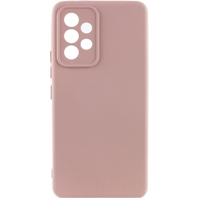 Чехол для Samsung Galaxy A54 5G Lakshmi Silicone Cover Full Camera (A) Розовый/Pink Sand