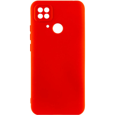 Чехол для Xiaomi Poco C40 Lakshmi Silicone Cover Full Camera (A) Красный/Red