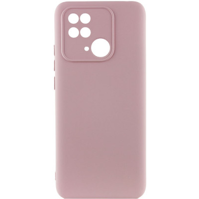 Чехол для Xiaomi Poco C40 Lakshmi Silicone Cover Full Camera (A) Розовый/Pink Sand