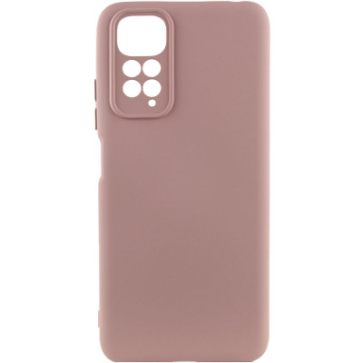 Чехол для Xiaomi Redmi Note 11 (Global)/Note 11S Lakshmi Silicone Cover Full Camera (AAA) Розовый/Pink Sand