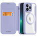 Чехол-книжка для iPhone 13 Pro Max Dux Ducis Skin X Pro (MagSafe) Purple