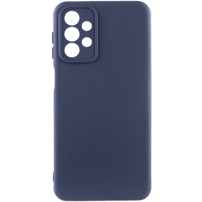 Чехол для Samsung Galaxy A23 4G Lakshmi Silicone Cover Full Camera (A) Синий/Midnight Blue