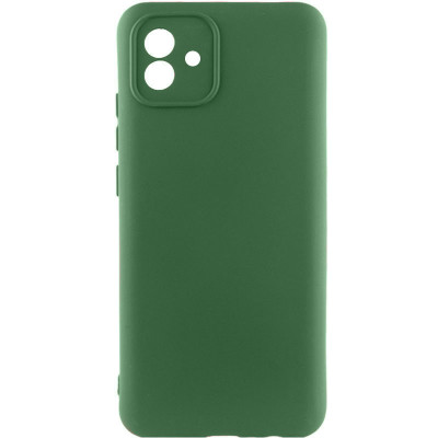 Чехол для Samsung Galaxy A04 Lakshmi Silicone Cover Full Camera (A) Зеленый/Dark green