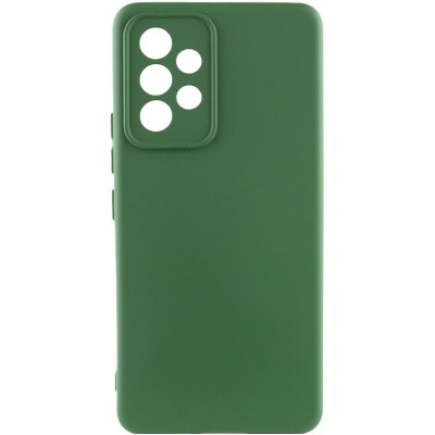 Чехол для Samsung Galaxy A34 5G Lakshmi Silicone Cover Full Camera (A) Зеленый/Dark green