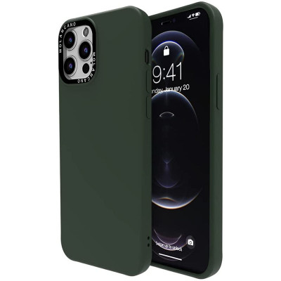 Чехол для Apple iPhone 12/12 Pro (6.1") Molan Cano MIXXI Зеленый