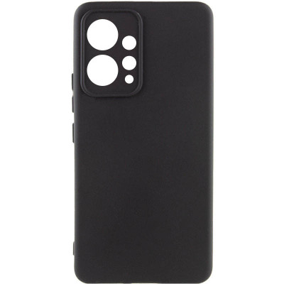Чехол для Xiaomi Redmi Note 12 4G Lakshmi Silicone Cover Full Camera (A) Черный/Black