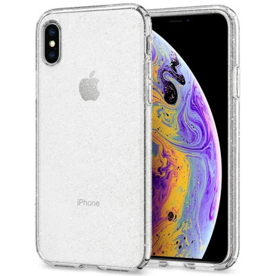 Чехол для Apple iPhone XS Max (6.5") Molan Cano Jelly Sparkle Прозрачный