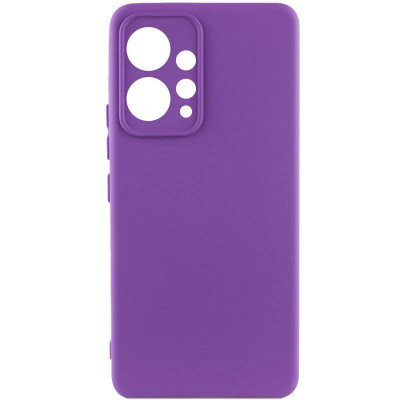 Чехол для Xiaomi Redmi Note 12 4G Lakshmi Silicone Cover Full Camera (A) Фиолетовый/Purple
