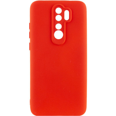 Чехол для Xiaomi Redmi 9 Lakshmi Silicone Cover Full Camera (A) Красный/Red