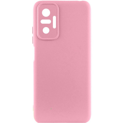Чехол для Xiaomi Redmi Note 10 Pro/10 Pro Max Lakshmi Silicone Cover Full Camera (AAA) Розовый/Light pink