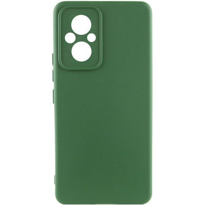 Чехол для Xiaomi Poco M5 Lakshmi Silicone Cover Full Camera (A) Зеленый/Dark green