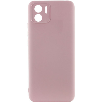 Чехол для Xiaomi Redmi A1+/Poco C50/A2+ Lakshmi Silicone Cover Full Camera (A) Розовый/Pink Sand