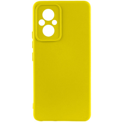 Чехол для Xiaomi Poco M5 Lakshmi Silicone Cover Full Camera (A) Желтый/Flash