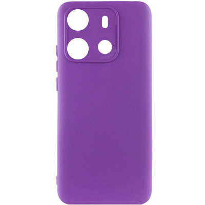 Чехол для Tecno Spark Go 2023 Lakshmi Silicone Cover Full Camera (A) Фиолетовый/Purple