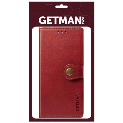 Чехол-книжка для Samsung Galaxy A04s GETMAN Gallant Красный