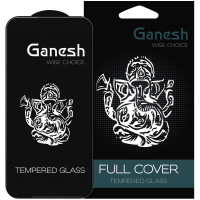 Защитное стекло для Apple iPhone 15 Pro (6.1") Ganesh (Full Cover) Черный