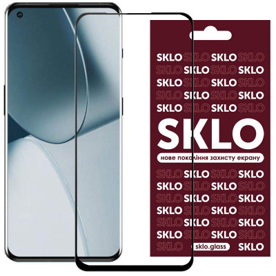 Защитное стекло для OnePlus 10T SKLO 3D (full glue) Черный