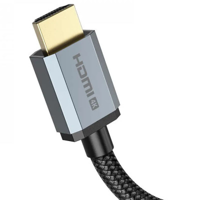 Кабель HDMI - HDMI Hoco US03 4K (1m) Черный