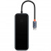 USB-хаб Baseus Type-C USB3.0*3+Type-C PD&Data*1 WKJZ Серый