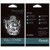 Защитное стекло для Apple iPhone 15 Pro Max (6.7") Ganesh (Full Cover) Черный