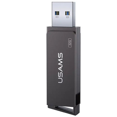 Флешка (флеш память USB) USAMS US-ZB195 USB 3.0 Rotatable High Speed Flash Drive 32 GB Серый