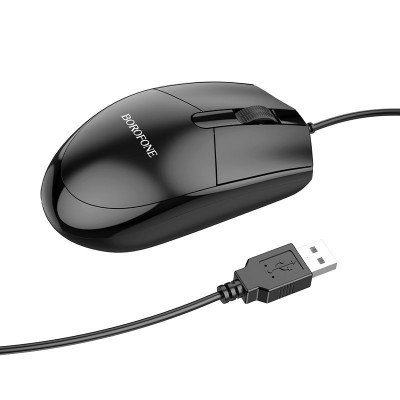 Комплект клавиатура и мышь Borofone BG6 черный