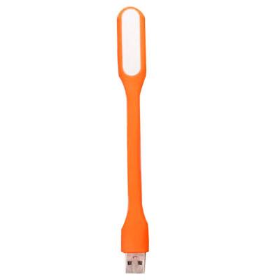 Лампа-фонарик Epik USB LED Colorful (длинная) Оранжевый