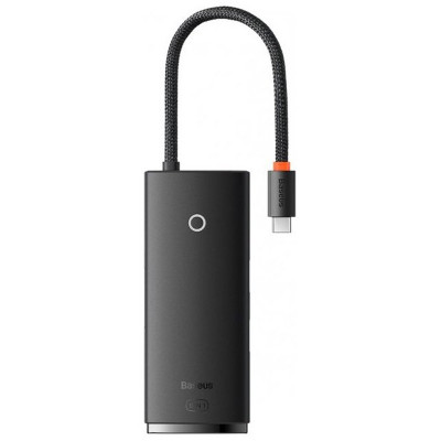 USB-хаб Baseus Lite Series 6in1 Type-C to HDMI + 2xUSB 3.0 + PD+SD/TF WKQX05 Черный