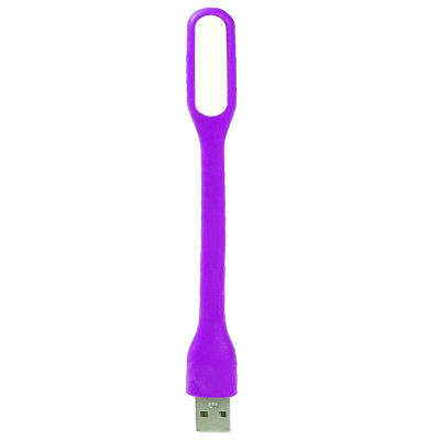 Лампа-фонарик Epik USB LED Colorful (длинная) Фиолетовый