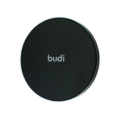 Беспроводное зарядное Budi Wireless Charger Metal Черный