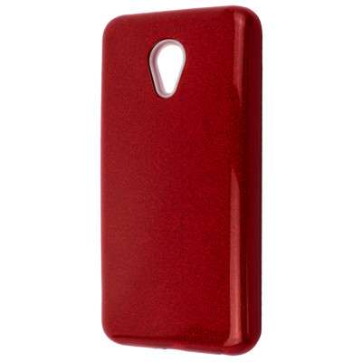 Чехол-накладка для Meizu M5 yCase Glitter Series Красный