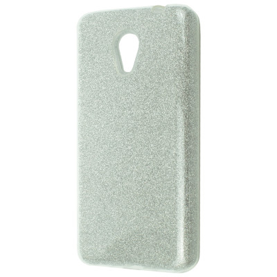 Чехол-накладка для Meizu M5c yCase Glitter Series Серебро
