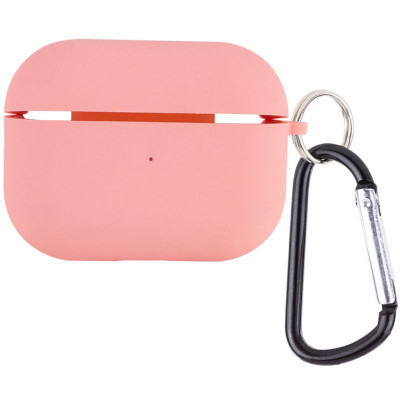 Чехол для AirPods Pro Epik Microfiber Series Розовый/Pink