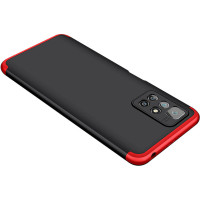 Чехол для Xiaomi Redmi 10 GKK LikGus 360 Черный/Красный